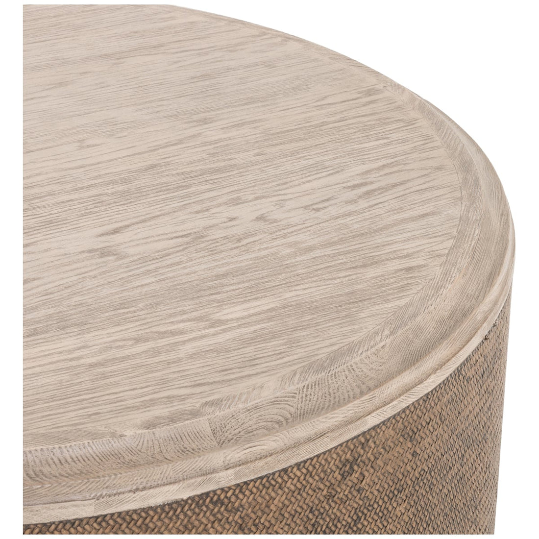 Four Hands Hughes Kiara Coffee Table - Weathered Blonde Pine