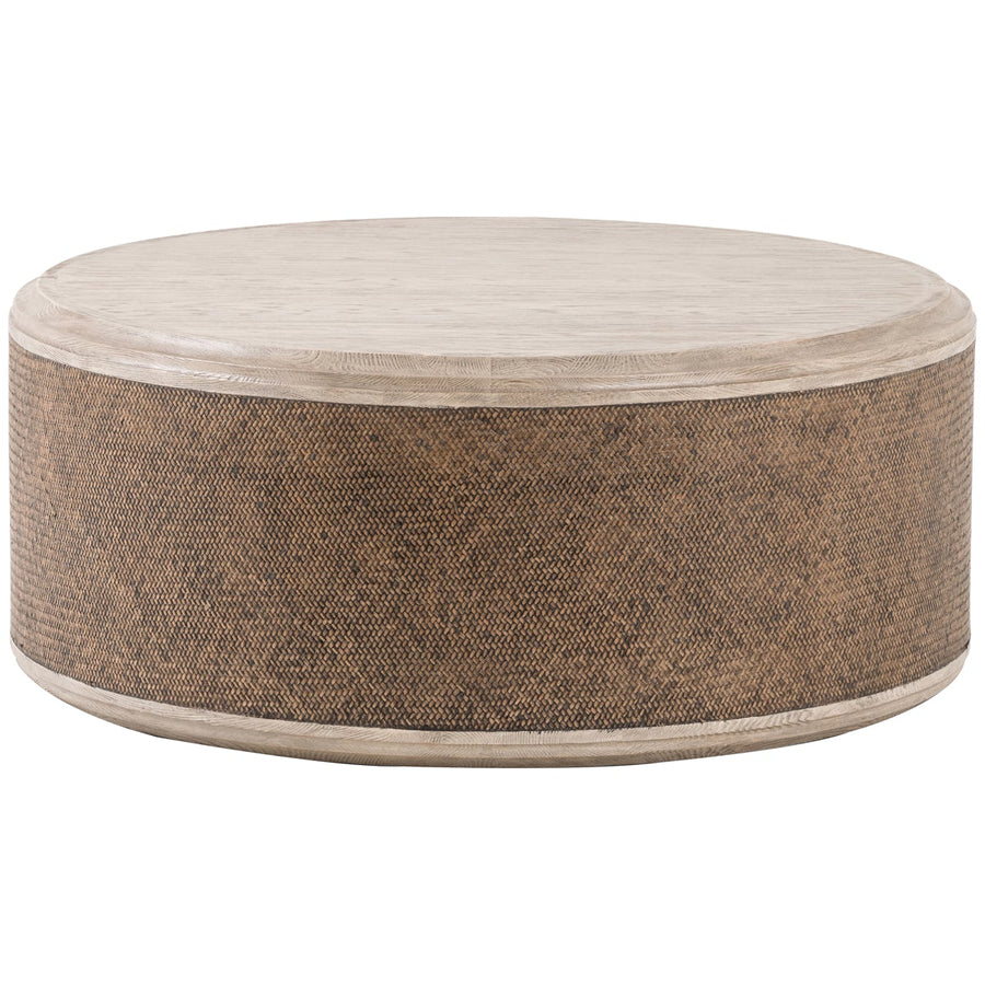 Four Hands Hughes Kiara Coffee Table - Weathered Blonde Pine