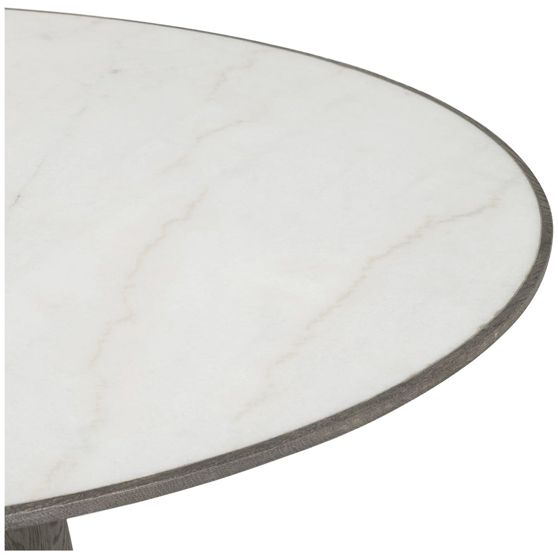 Four Hands Hughes Skye Round Dining Table - White Marble