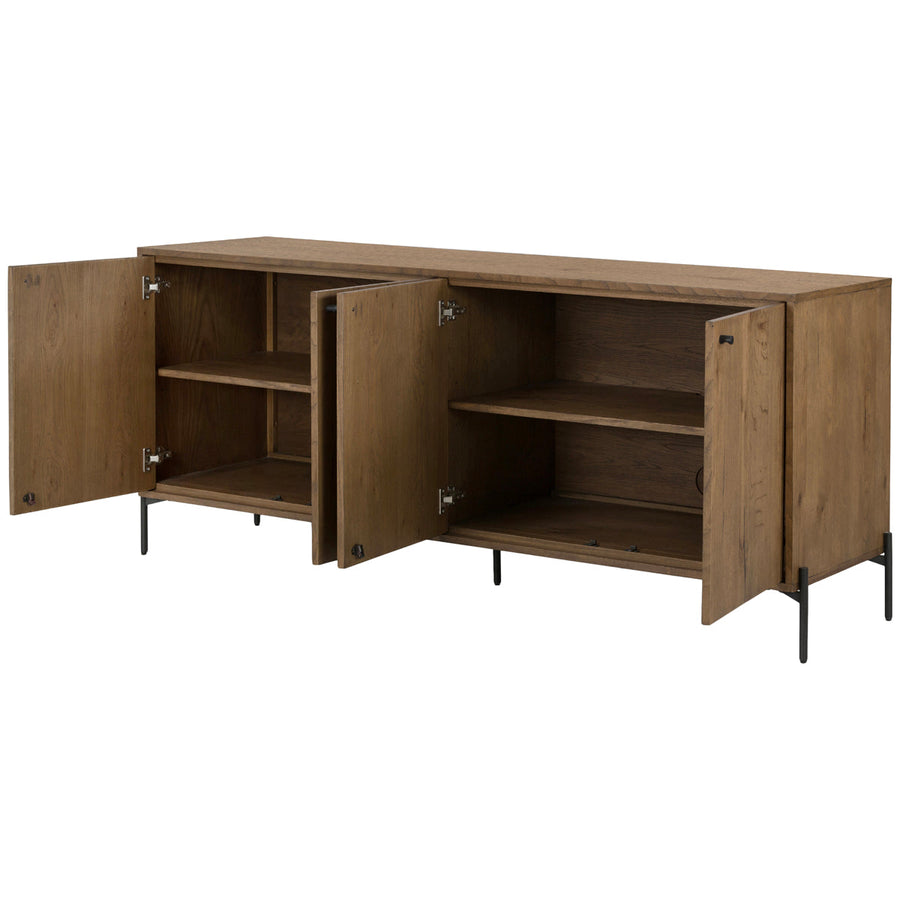 Four Hands Haiden Eaton Sideboard - Amber Oak Resin