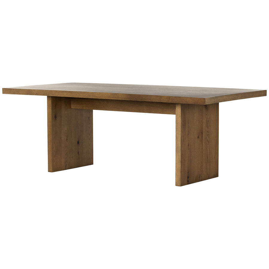 Four Hands Haiden Eaton Dining Table - Amber Oak Resin