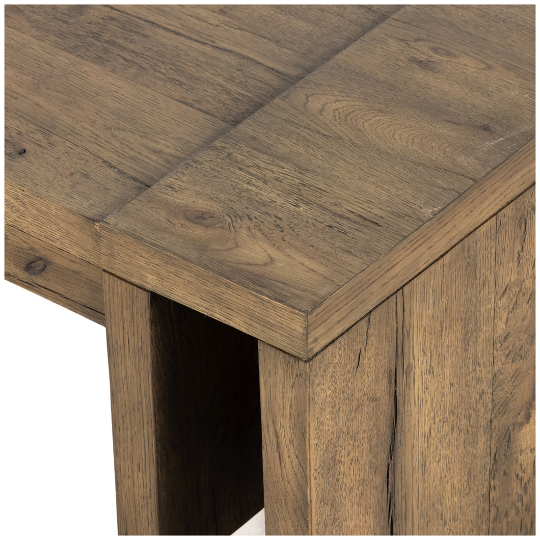 Four Hands Bina Beam Coffee Table - Rustic Fawn Veneer