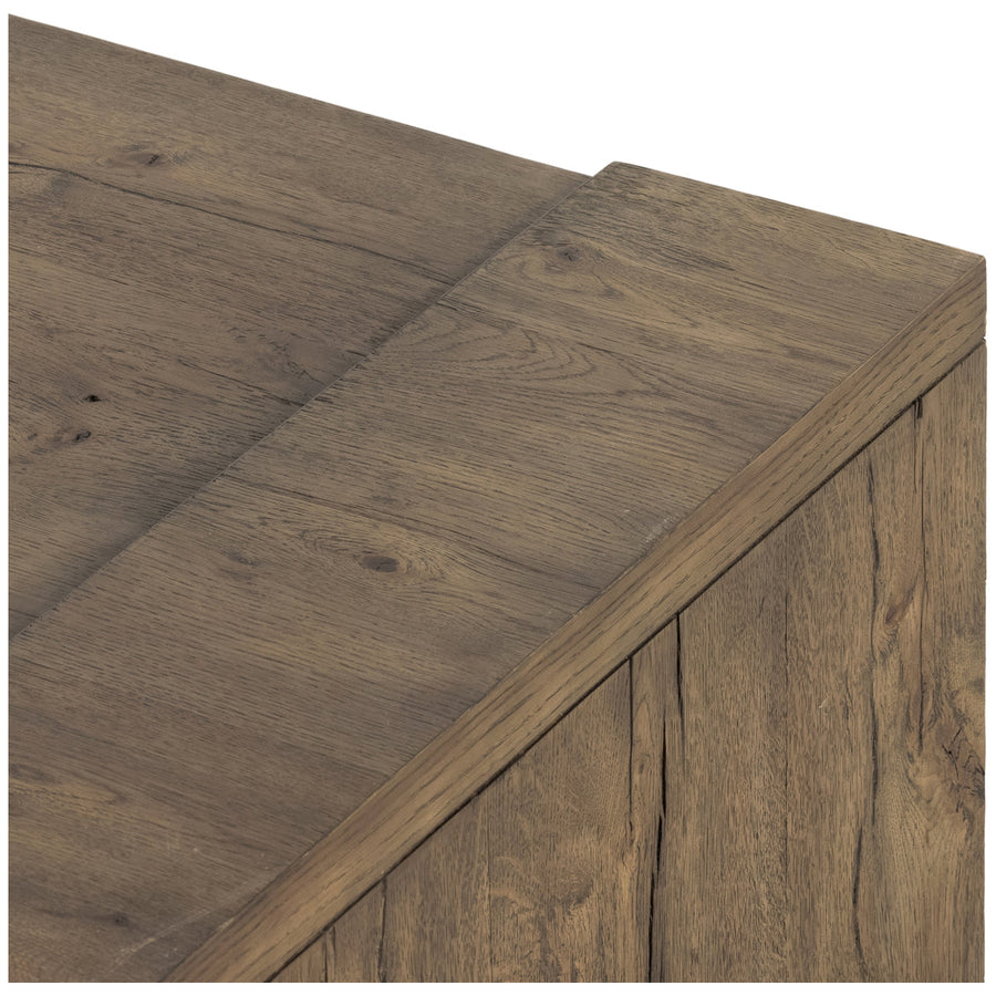 Four Hands Bina Beam Coffee Table - Rustic Fawn Veneer