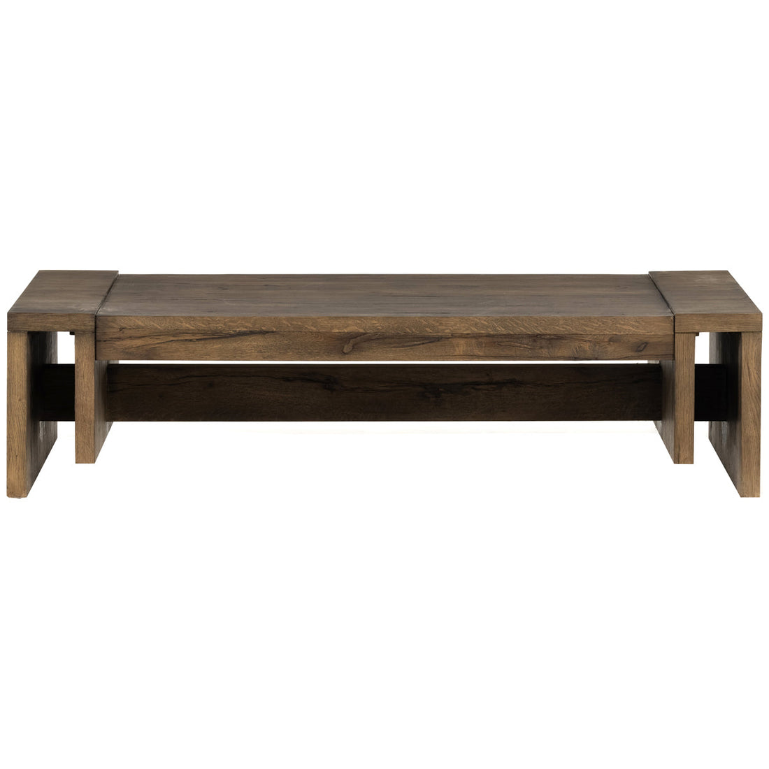 Four Hands Bina Beam Coffee Table - Rustic Fawn Veneer