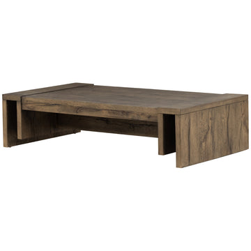 Four Hands Bina Beam Coffee Table - Rustic Fawn Veneer