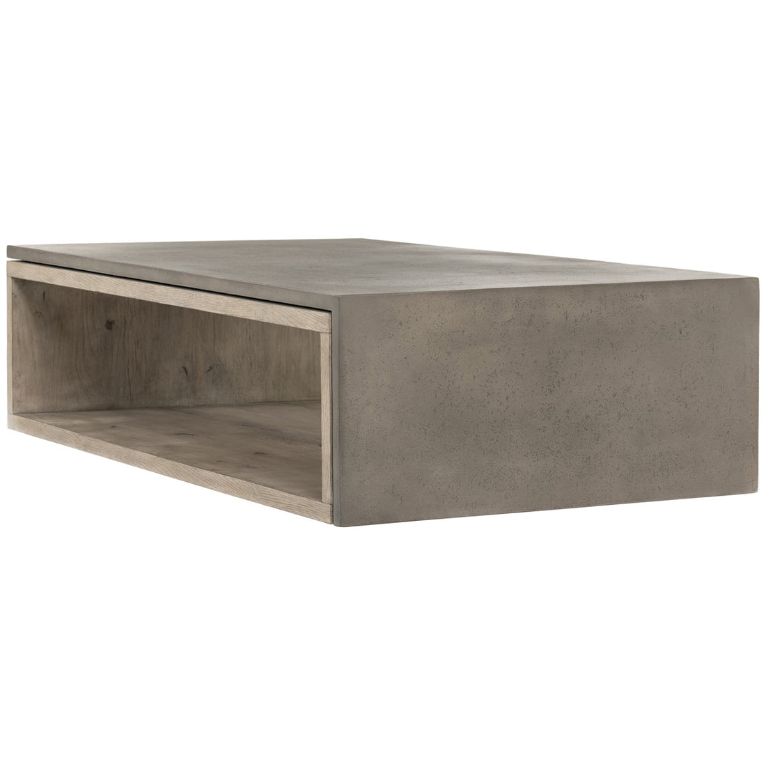 Four Hands Bina Faro Coffee Table - Dark Grey Concrete