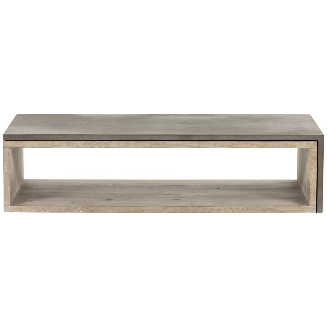 Four Hands Bina Faro Coffee Table - Dark Grey Concrete