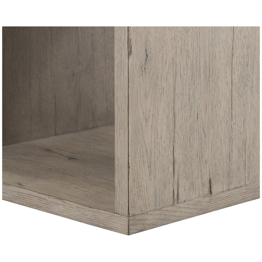 Four Hands Bina Faro End Table - Dark Grey Concrete