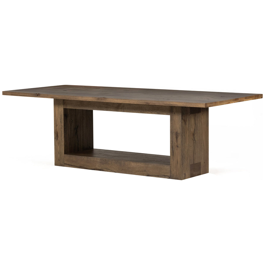 Four Hands Bina Perrin 93-Inch Dining Table - Rustic Fawn