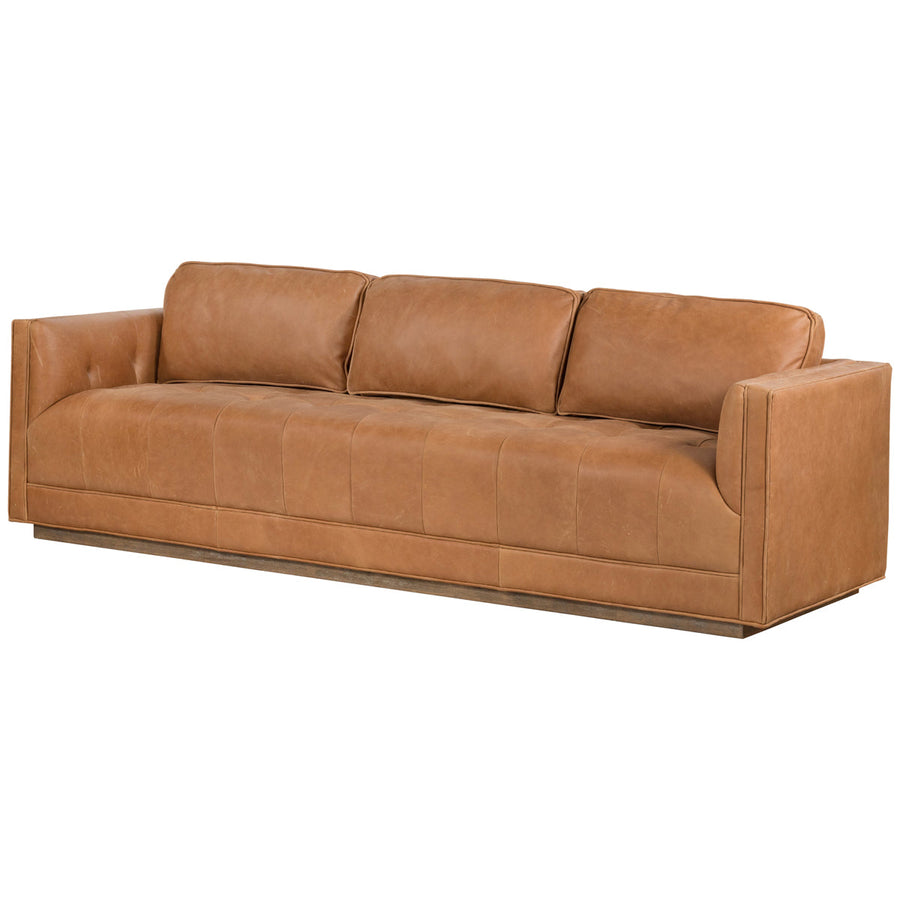 Four Hands Easton Kiera 90-Inch Leather Sofa