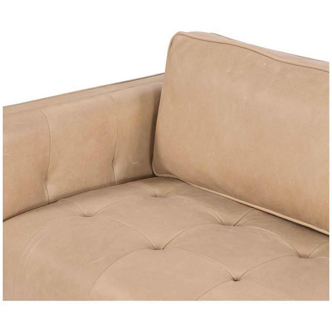 Four Hands Easton Kiera 90-Inch Leather Sofa