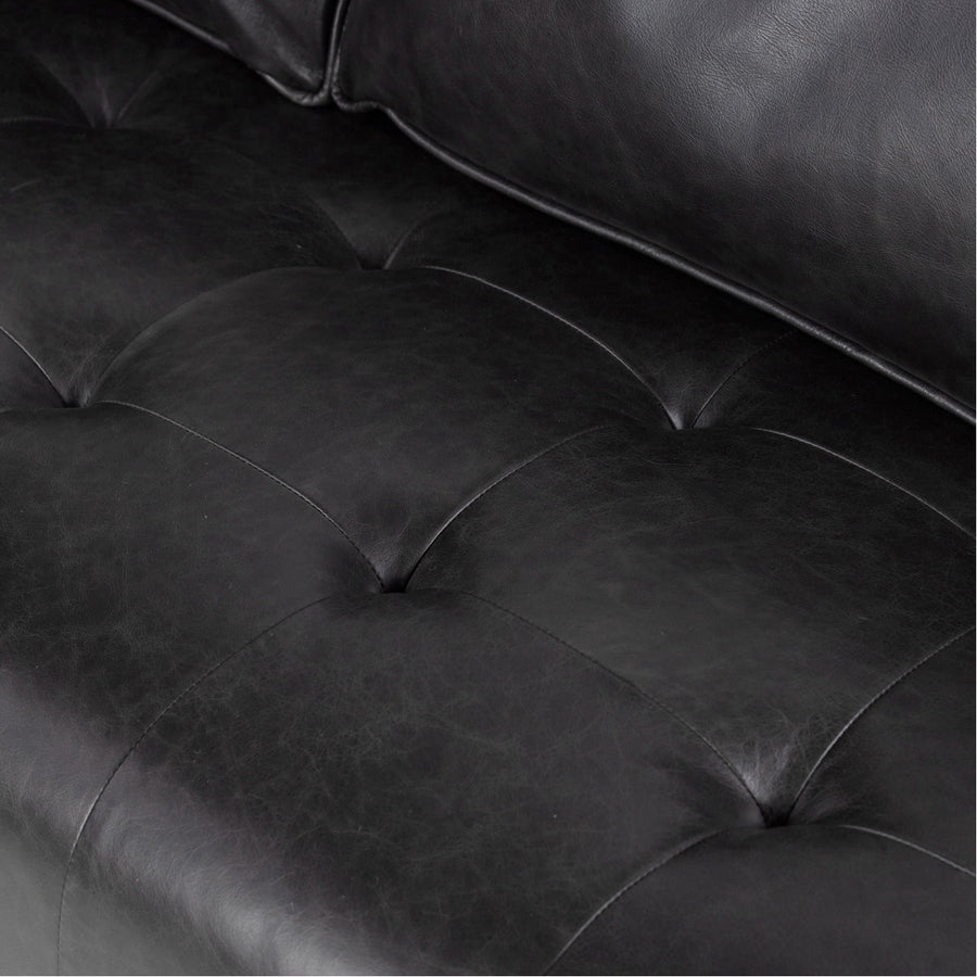 Four Hands Easton Kiera 90-Inch Leather Sofa