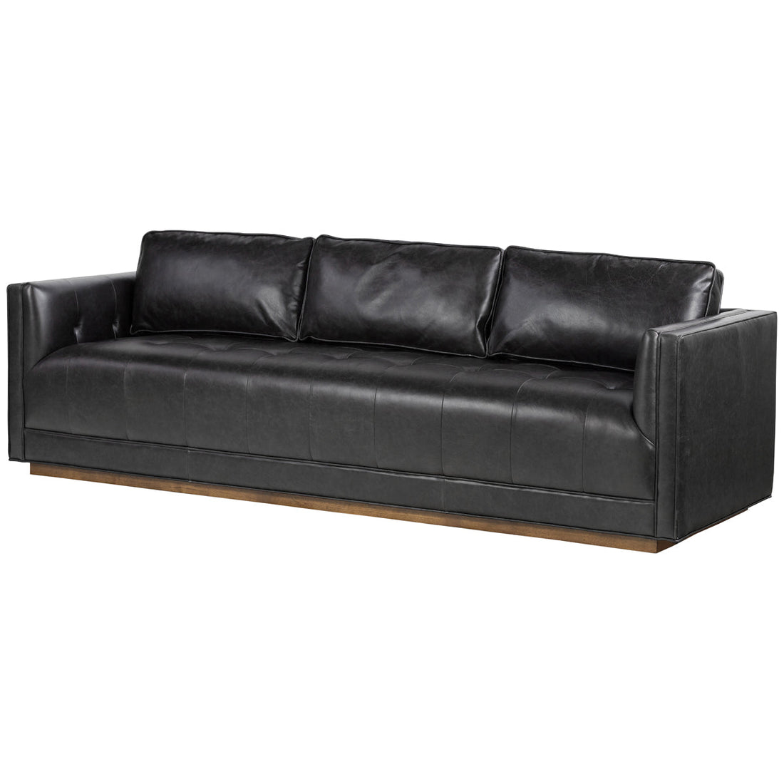 Four Hands Easton Kiera 90-Inch Leather Sofa