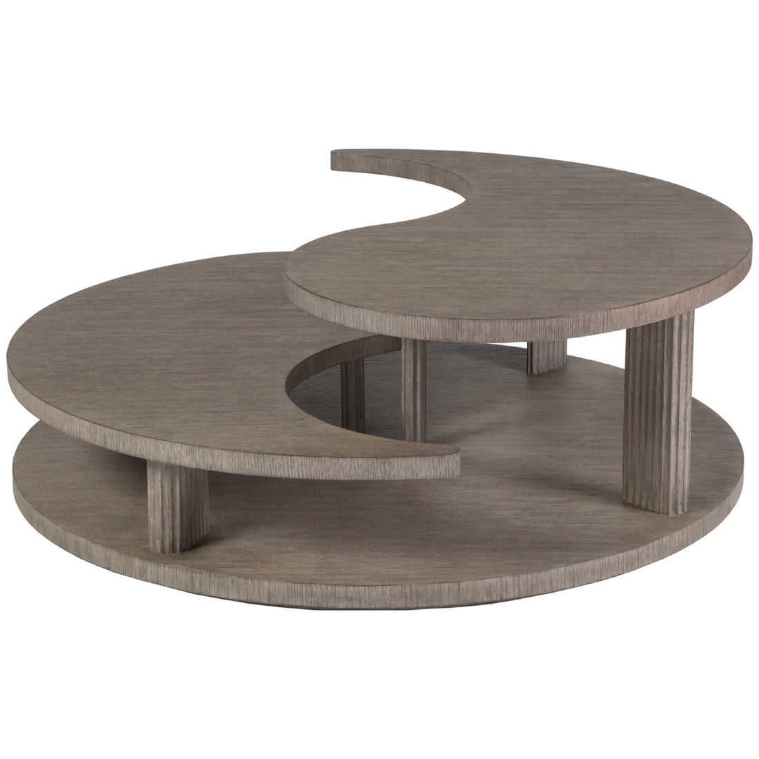 Artistica Home Signature Designs Yinyang Round Cocktail Table 2285-943