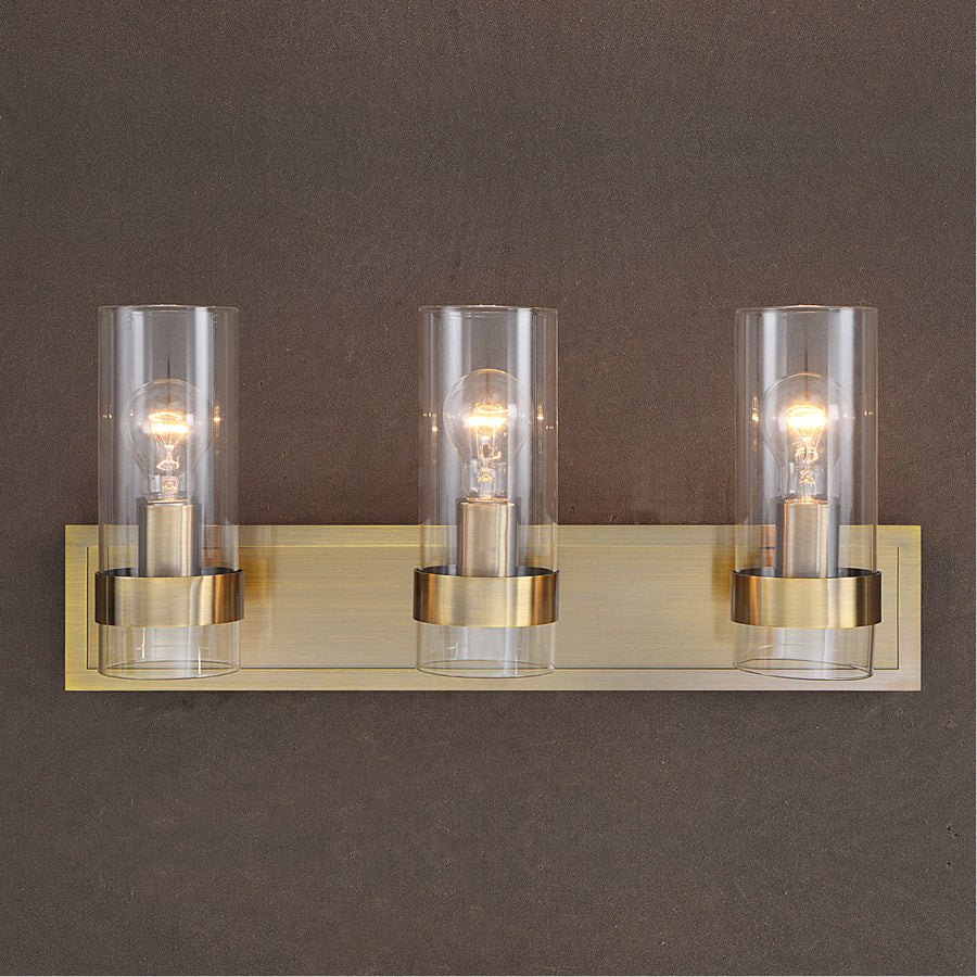 Uttermost Cardiff 3-Light Vanity Lighting