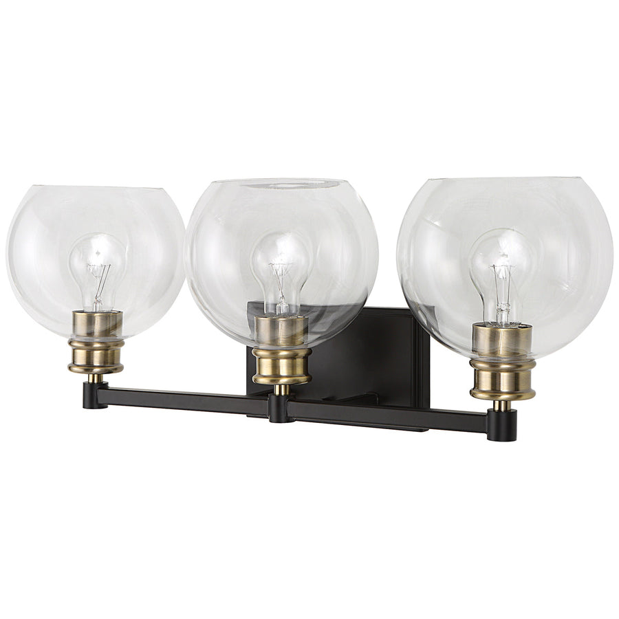 Uttermost Kent Edison 3-Light Vanity Lighting