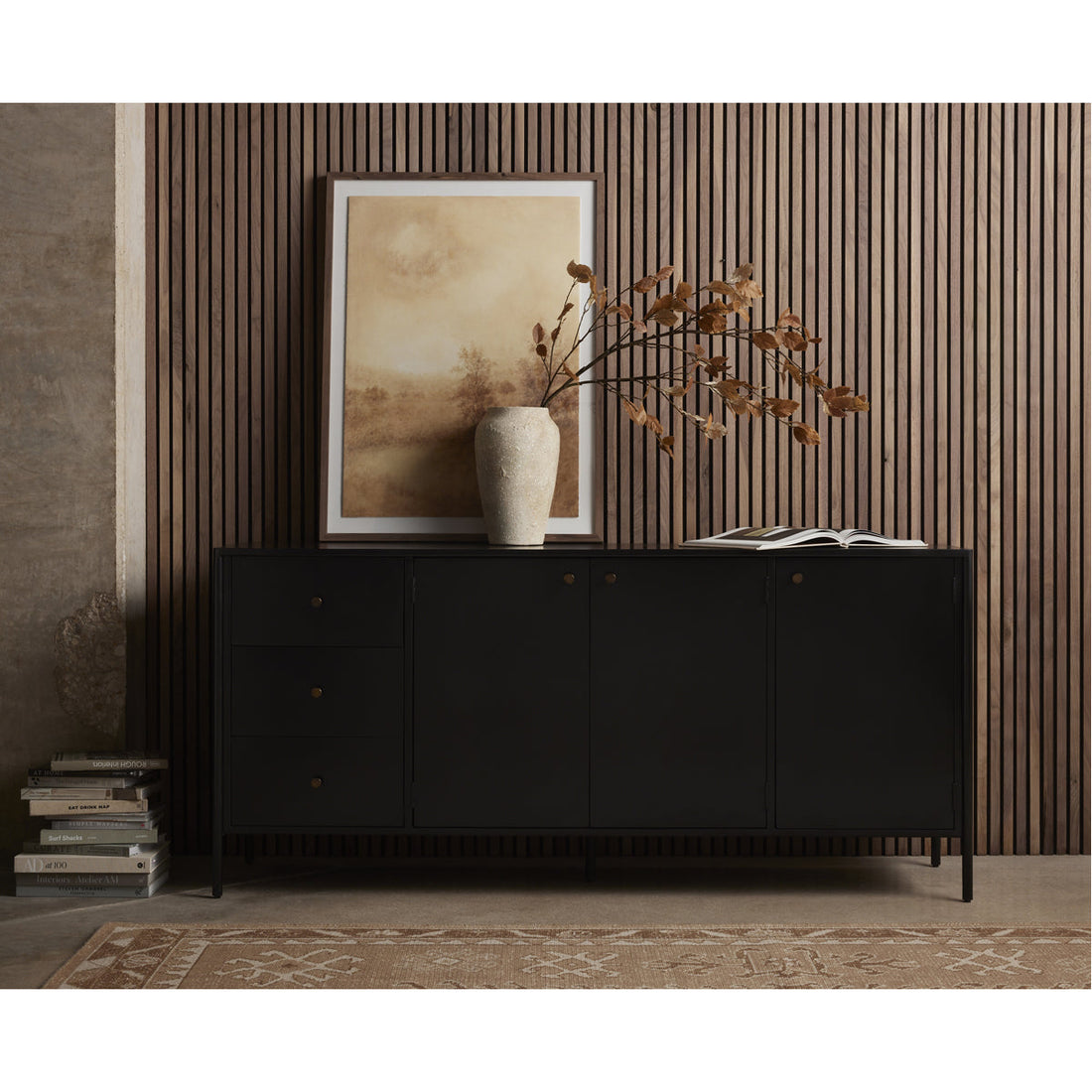 Four Hands Bolton Soto Sideboard - Black