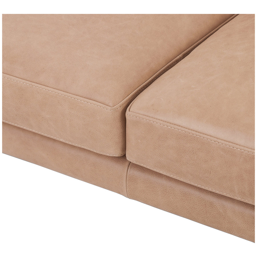 Four Hands Kensington Diana 84-Inch Leather Sofa