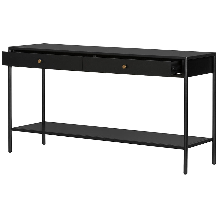 Four Hands Bolton Soto Console Table - Black