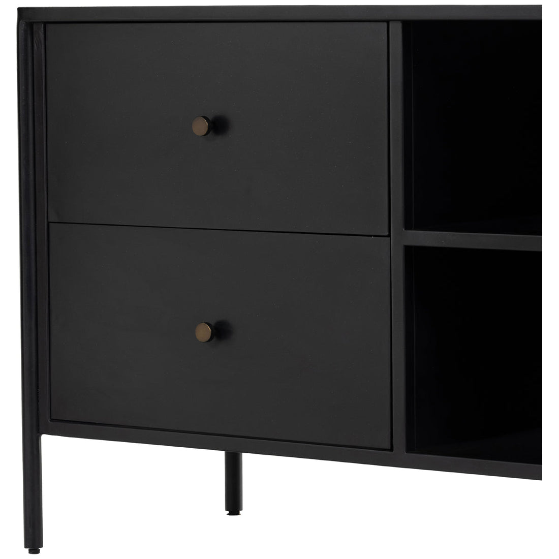 Four Hands Bolton Soto Media Console - Black