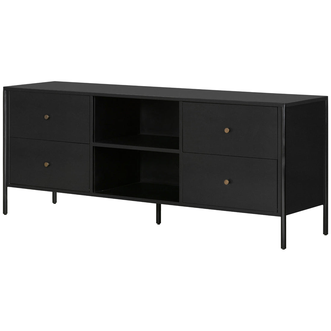 Four Hands Bolton Soto Media Console - Black