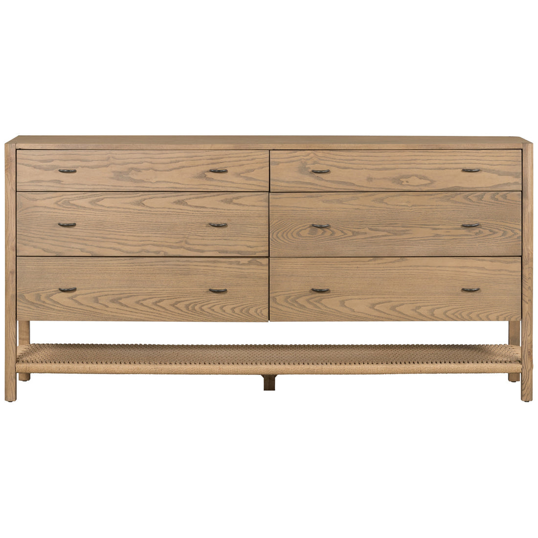 Four Hands Belfast Zuma 6-Drawer Dresser - Dune Ash