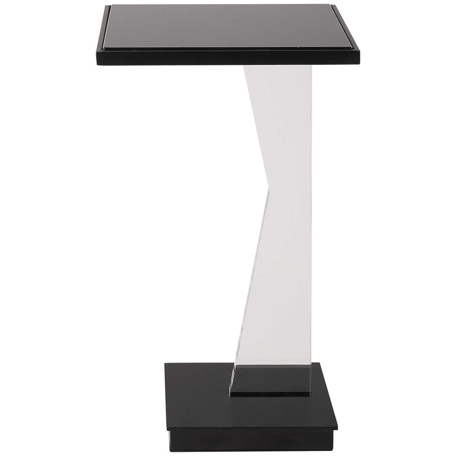 Uttermost Angle Contemporary Accent Table