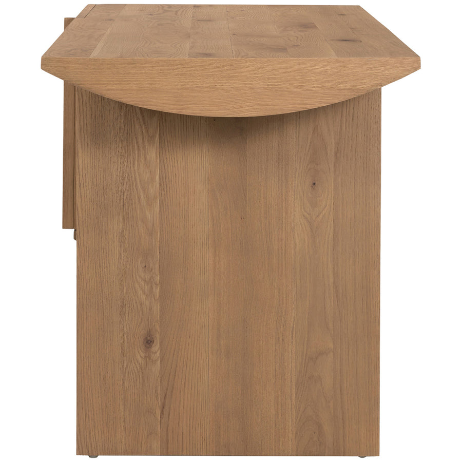 Four Hands Barton Pickford Desk - Dusted Oak Veneer