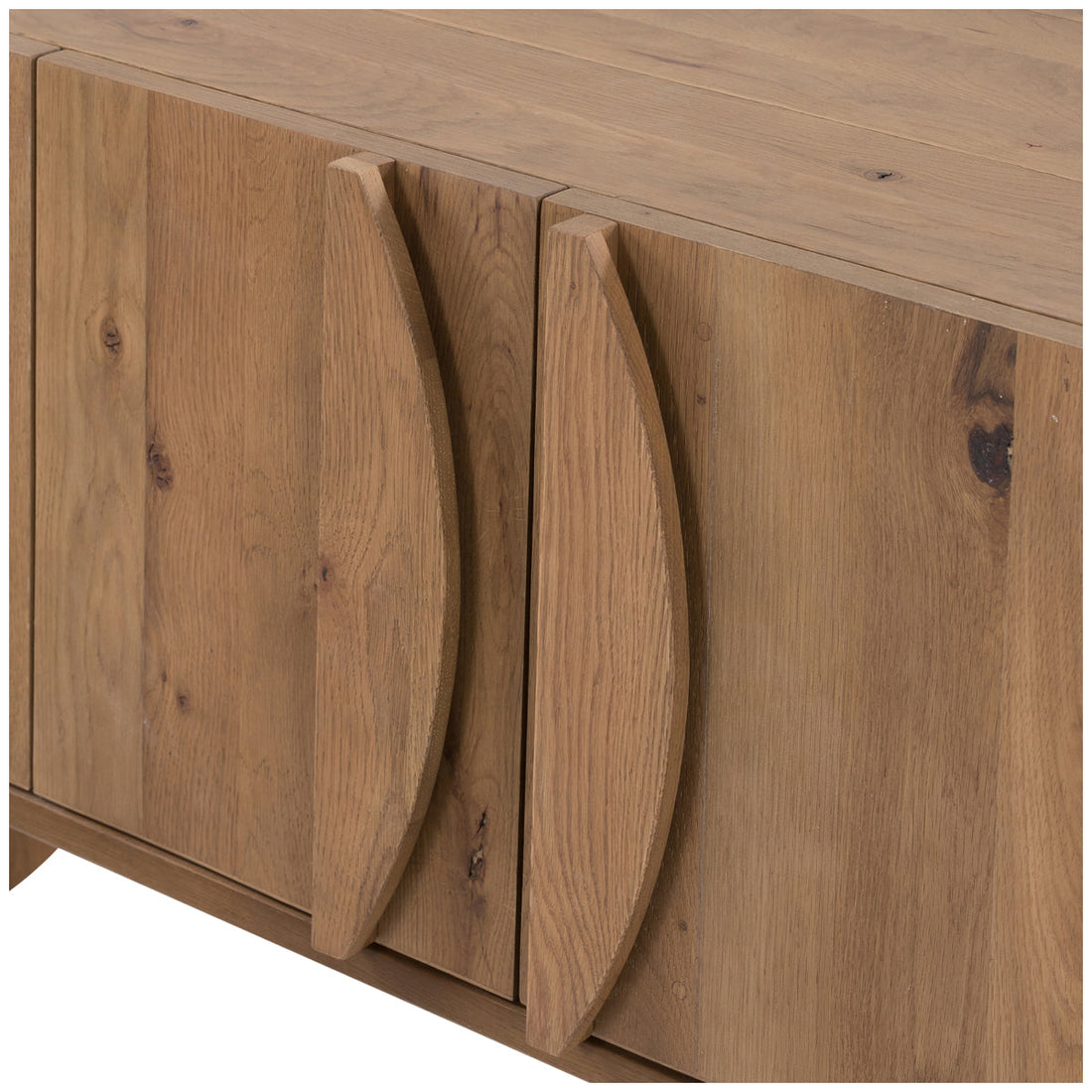 Four Hands Barton Pickford Media Console - Dusted Oak Veneer