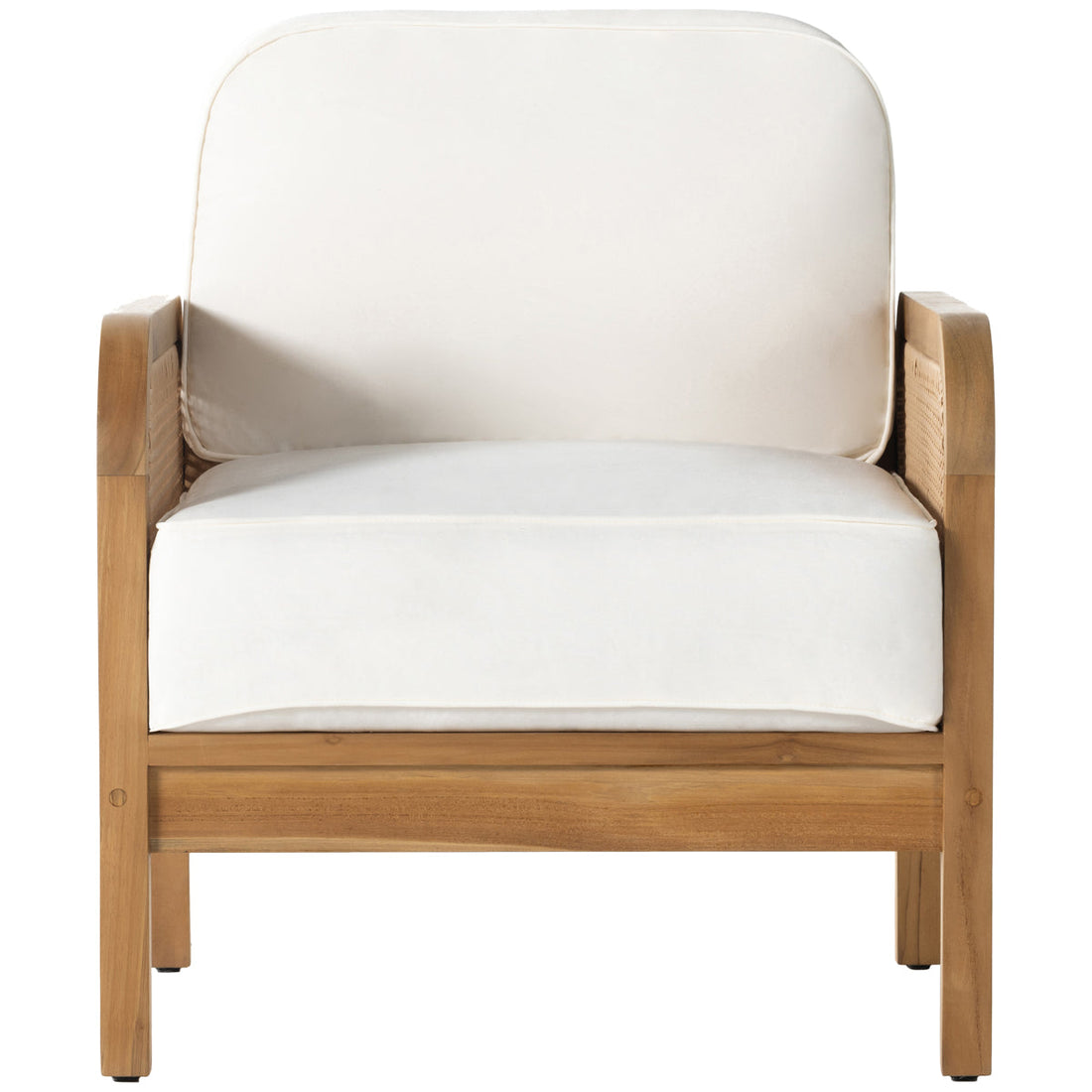 Four Hands Duvall Merit Outdoor Chair - Natural Teak