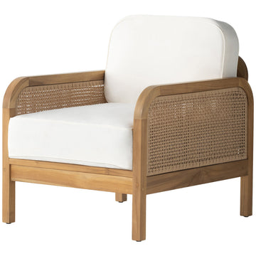 Four Hands Duvall Merit Outdoor Chair - Natural Teak