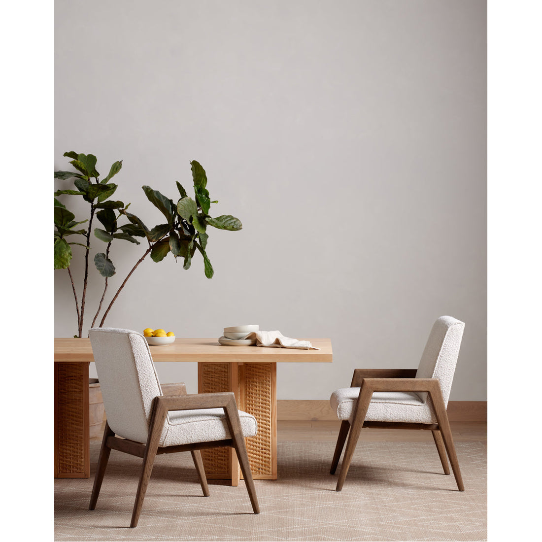 Four Hands Irondale Aresa Dining Chair - Fawn Oak