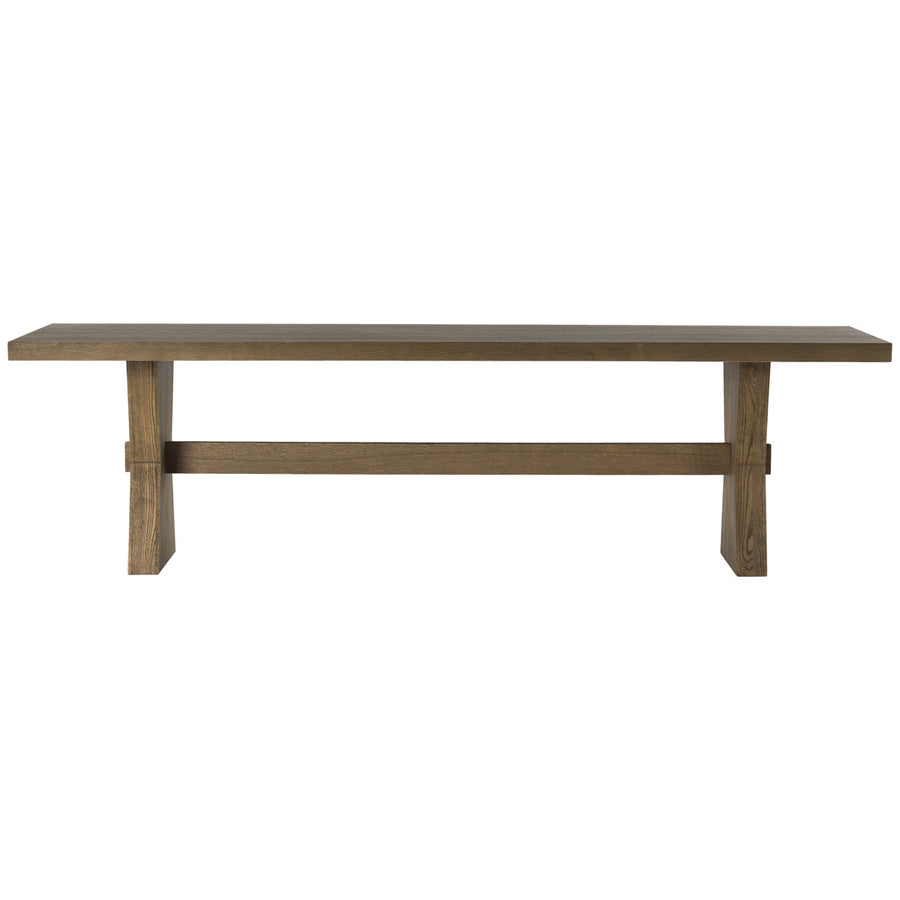 Four Hands Irondale Tia 108-Inch Dining Table - Drifted Oak Solid