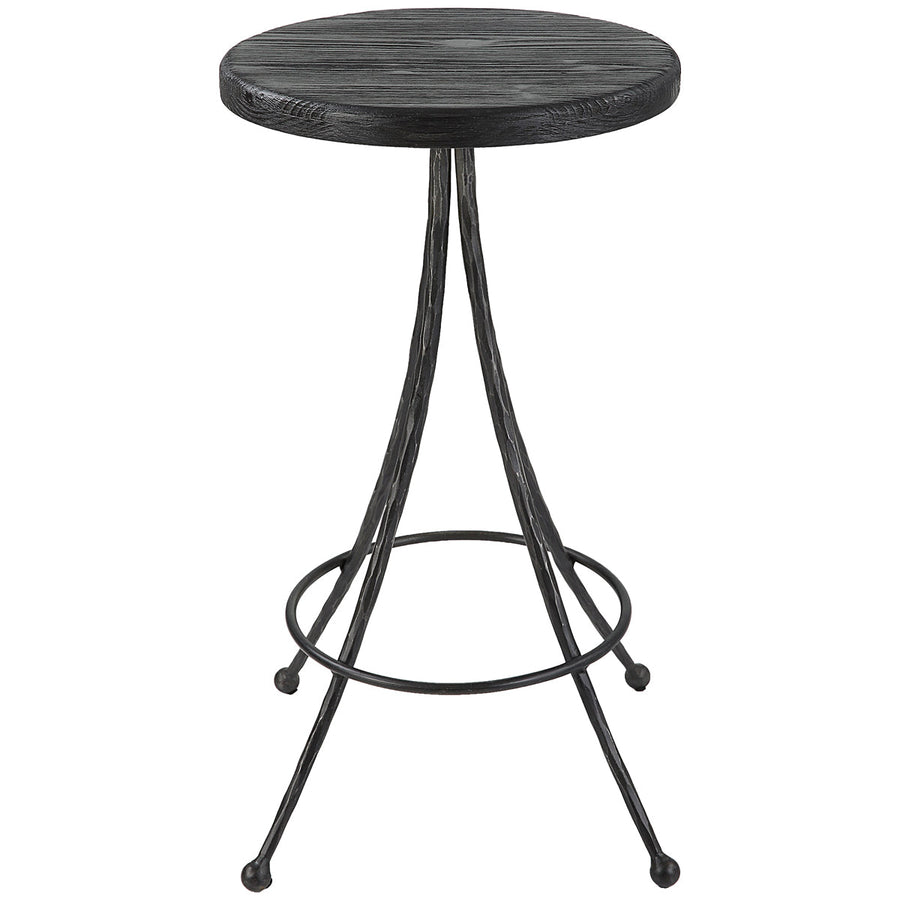 Uttermost Sona Black Counter Stool