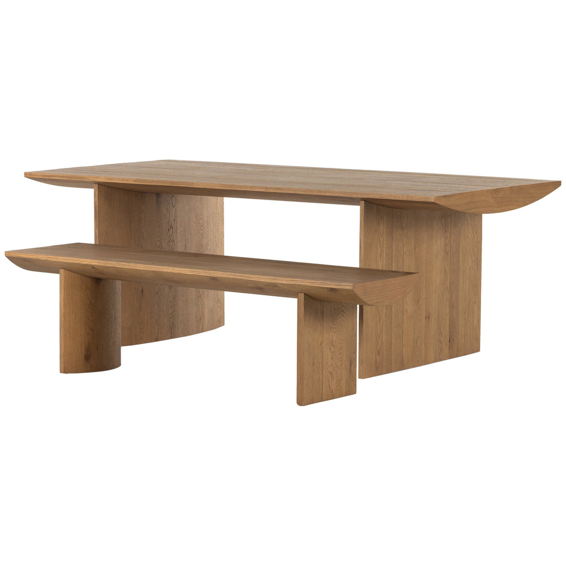 Four Hands Barton Pickford 84-Inch Dining Table - Dusted Oak