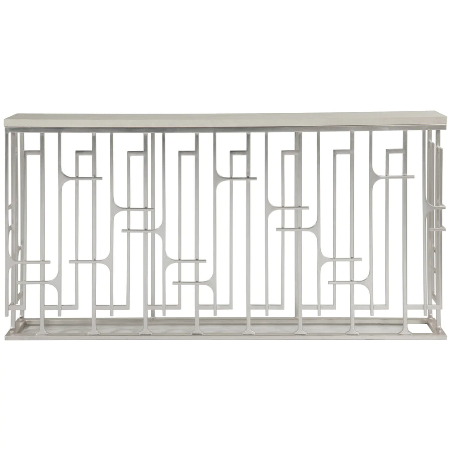 Artistica Home Mar Monte Grate Console Table