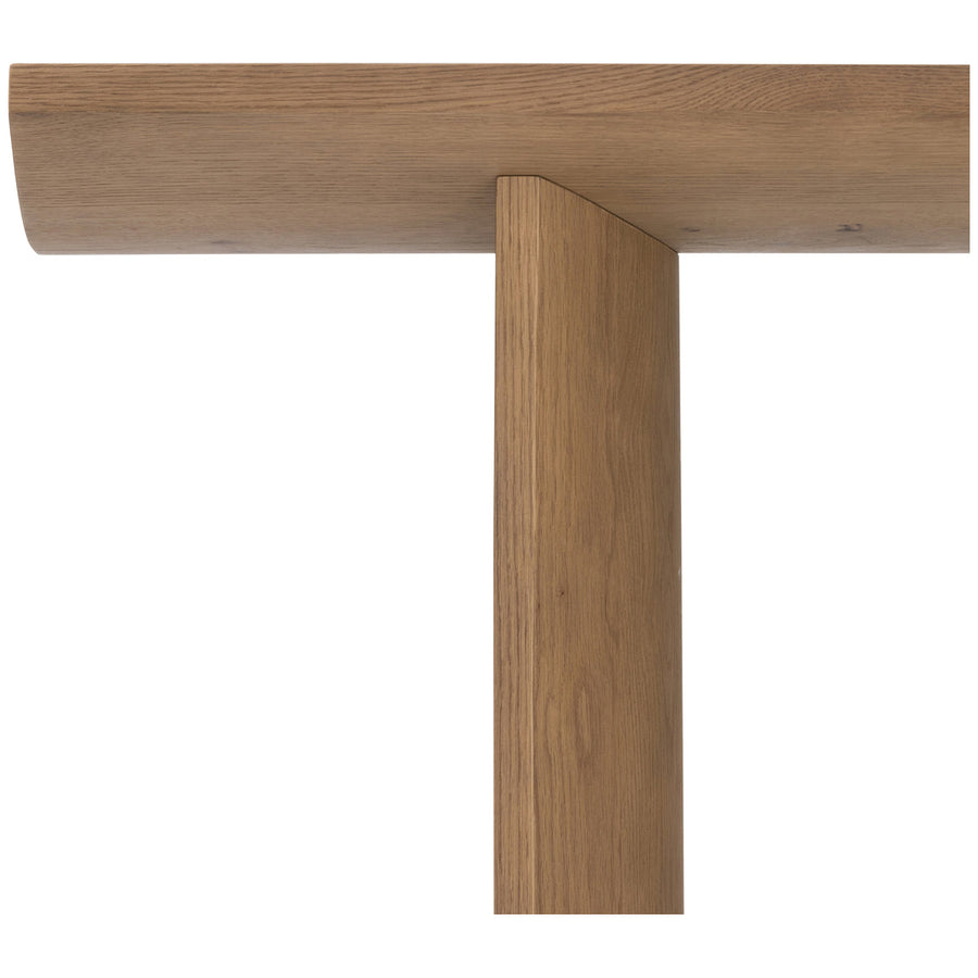 Four Hands Barton Pickford Console Table - Dusted Oak Veneer