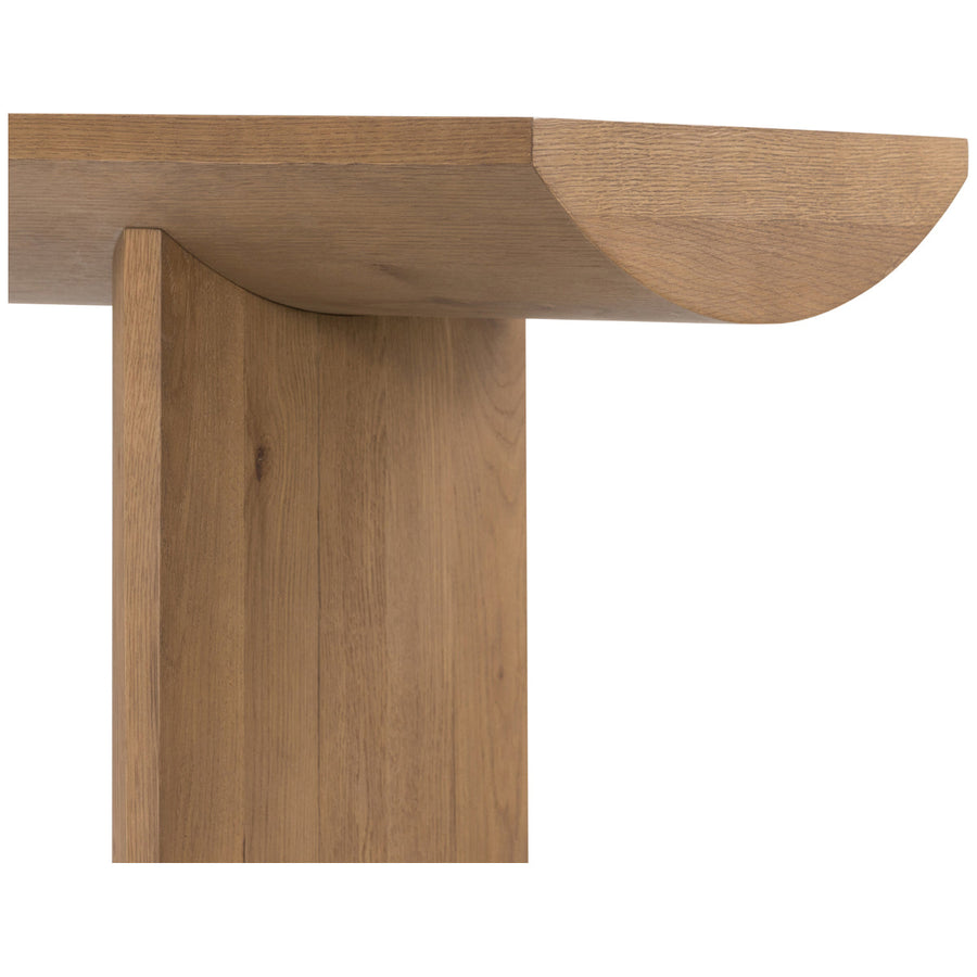 Four Hands Barton Pickford Console Table - Dusted Oak Veneer