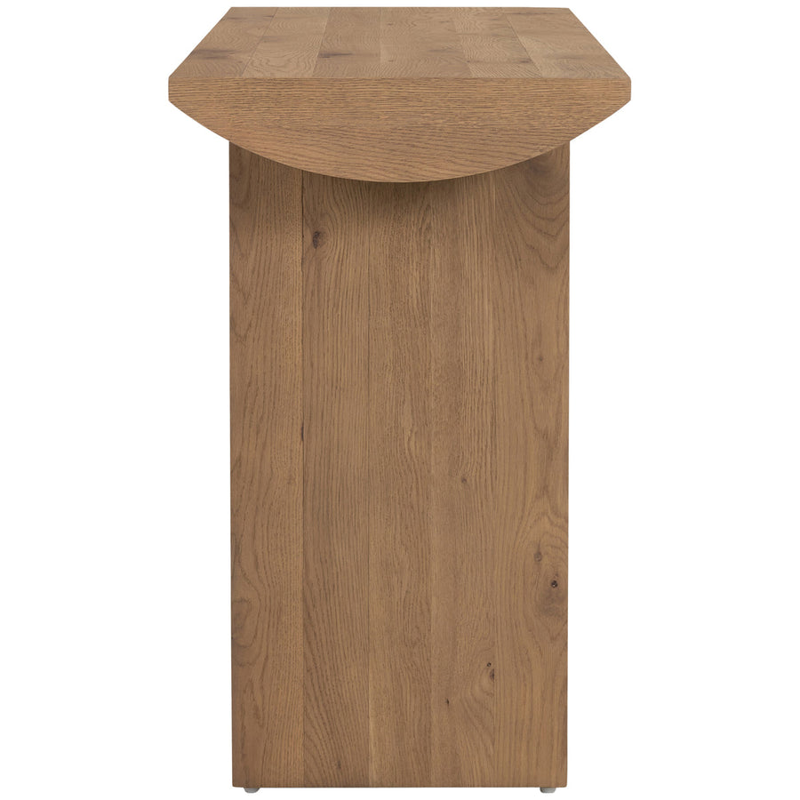 Four Hands Barton Pickford Console Table - Dusted Oak Veneer