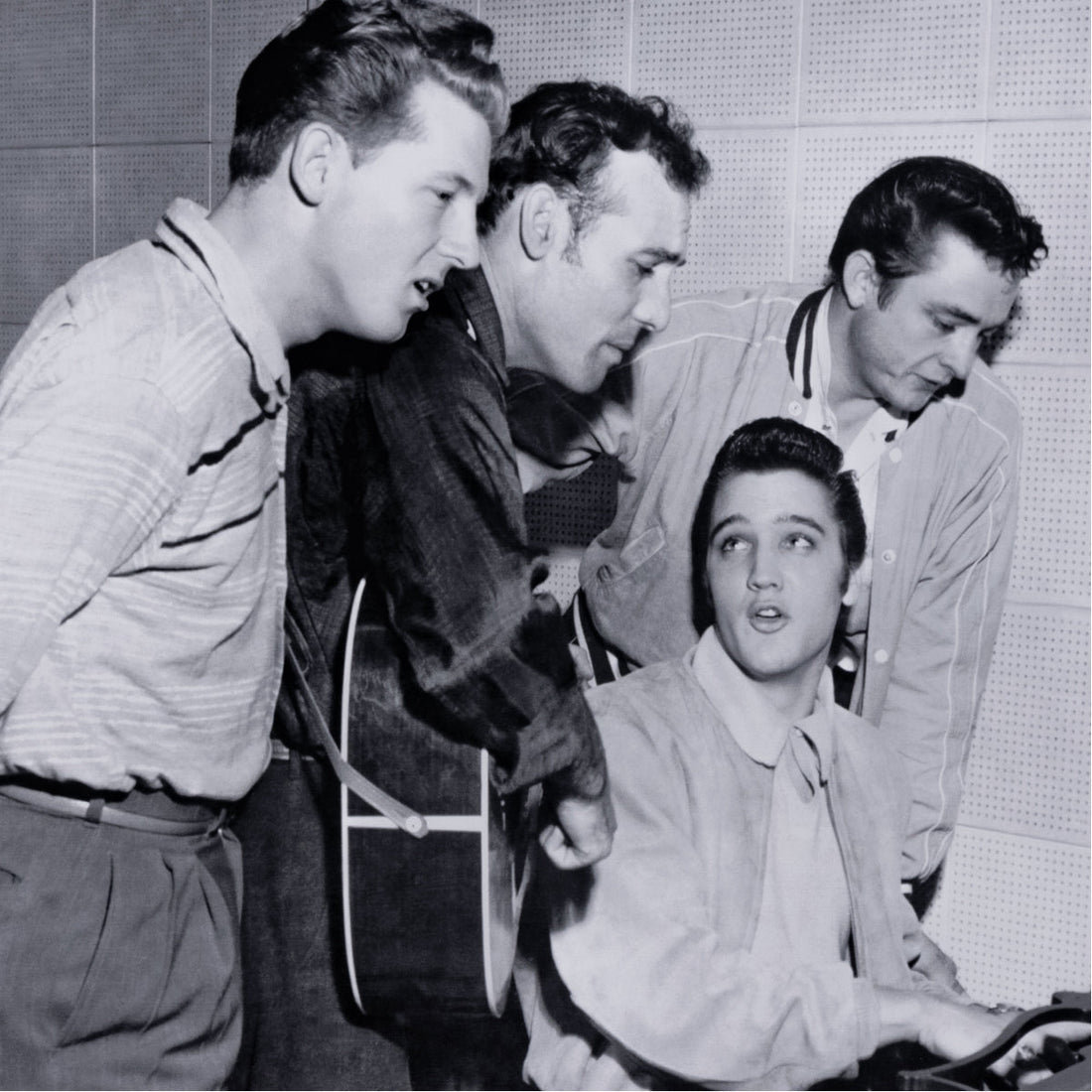 Four Hands Art Studio Rock And Roll Musicians by Getty Images