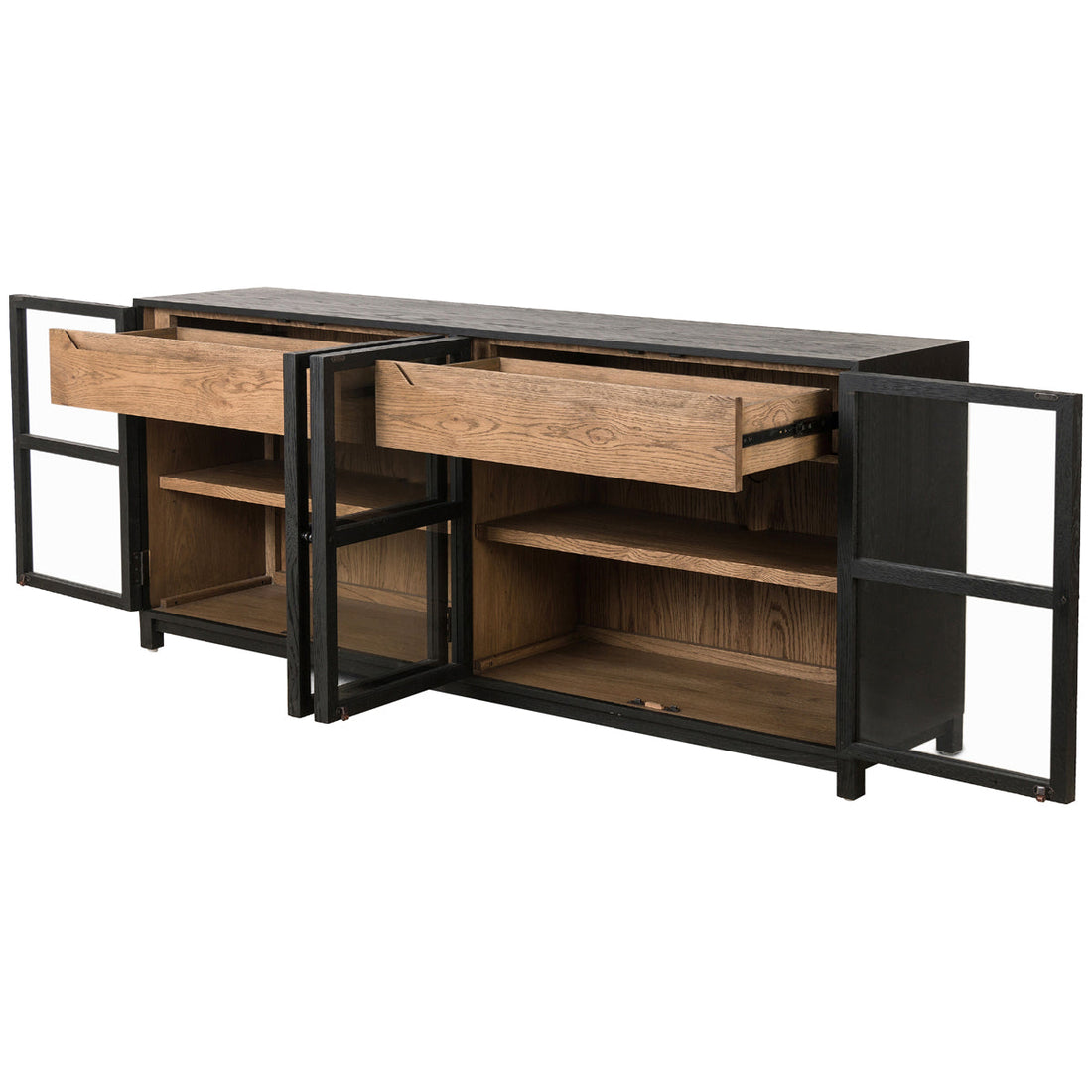 Four Hands Irondale Millie Large Sideboard - Matte Black