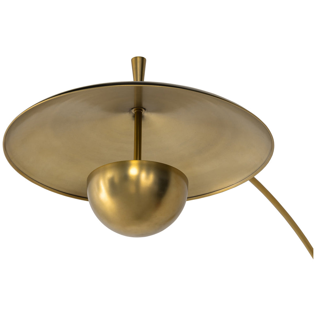 Four Hands Camden Bennington Sconce - Antique Brass Iron