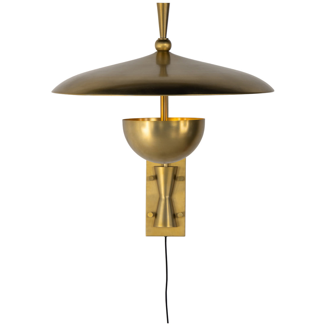 Four Hands Camden Bennington Sconce - Antique Brass Iron