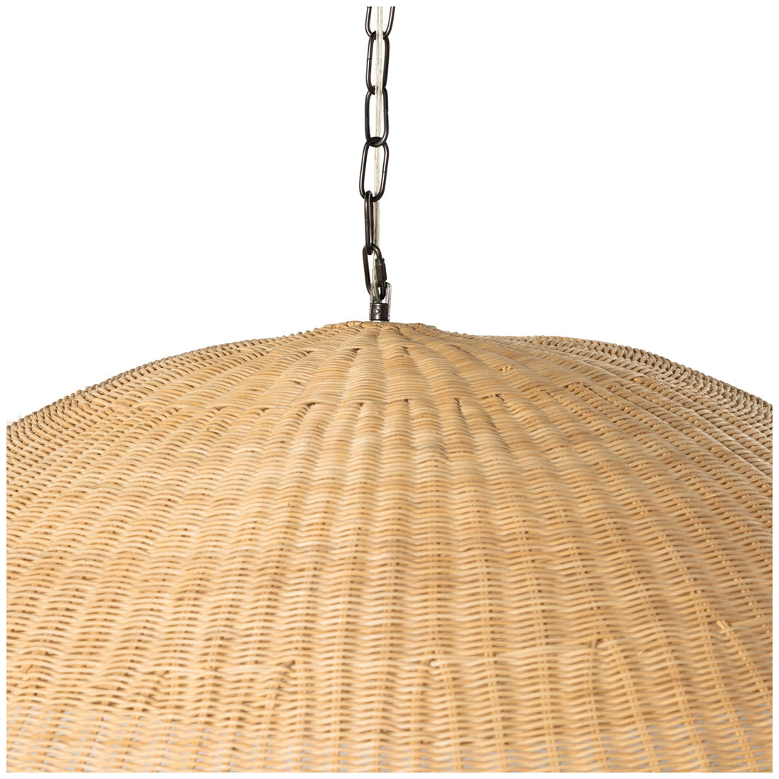 Four Hands Ryker Overscale Woven Rattan Pendant - Natural