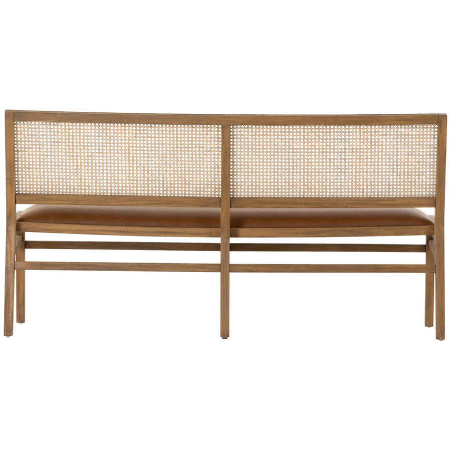 Four Hands Caswell Sage Dining Bench - Sierra Butterscotch