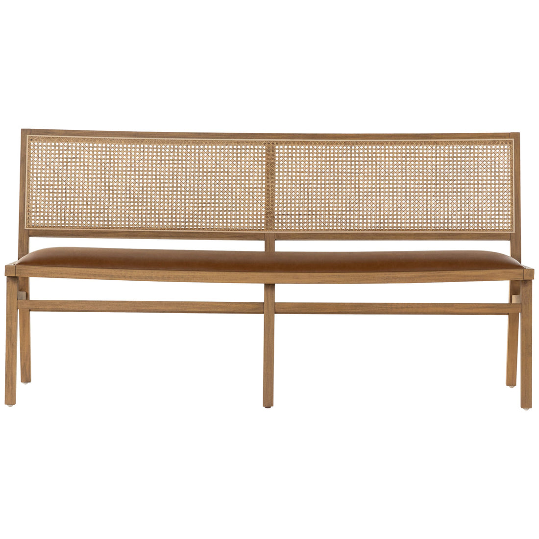 Four Hands Caswell Sage Dining Bench - Sierra Butterscotch