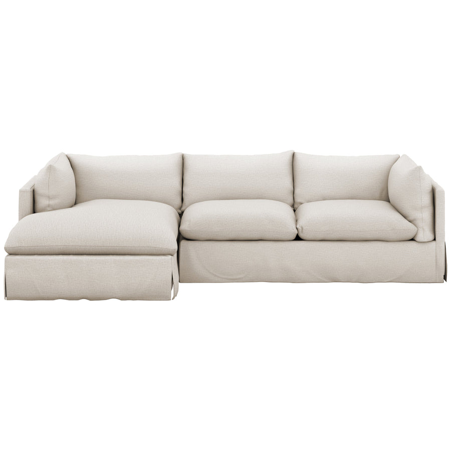 Four Hands Atelier Habitat 2-Piece Sectional - Valley Nimbus