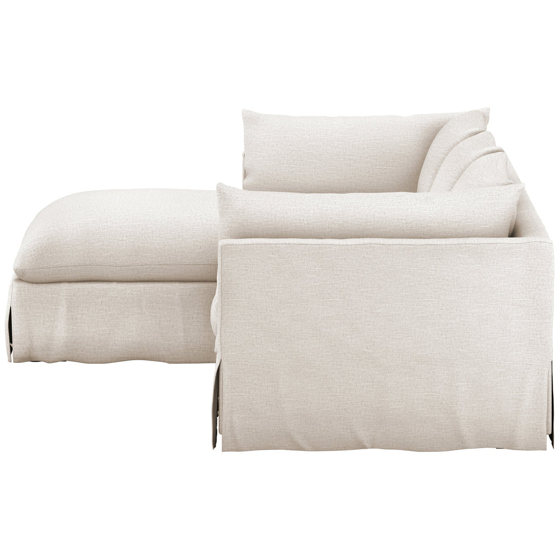 Four Hands Atelier Habitat 2-Piece Sectional - Valley Nimbus