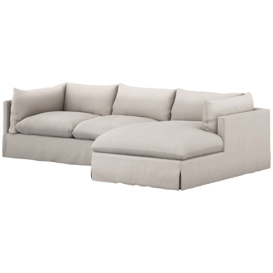 Four Hands Atelier Habitat 2-Piece Sectional - Bennett Moon