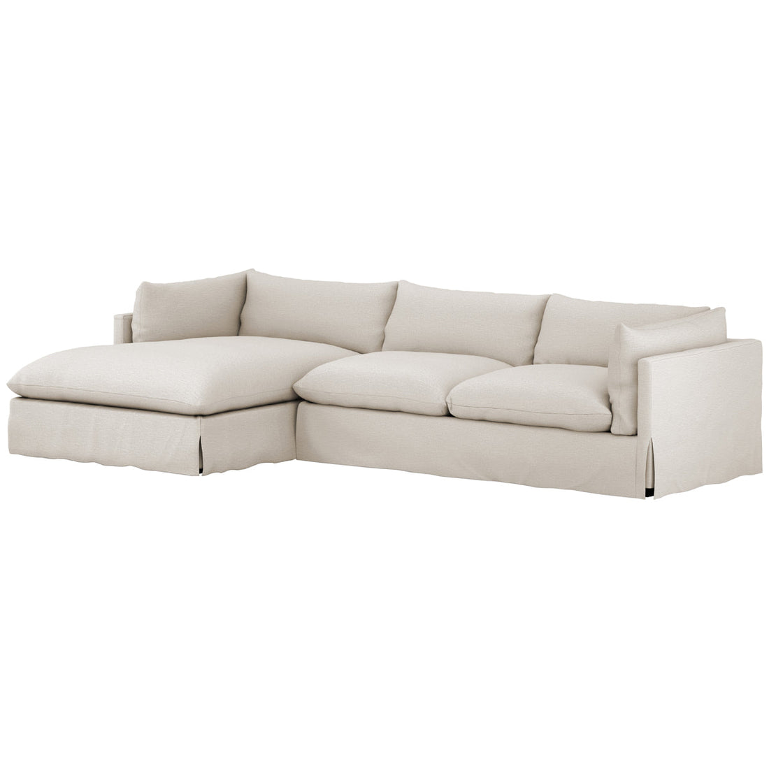 Four Hands Atelier Habitat 2-Piece Sectional - Valley Nimbus